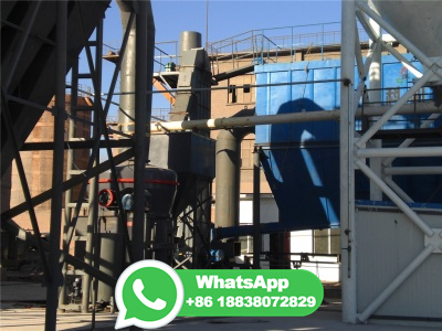 A Bond Work index mill ball charge and closing screen product size ...